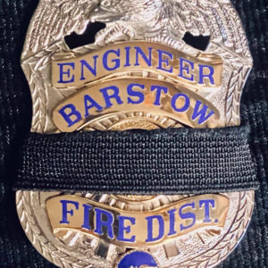 Barstow fire district badge.