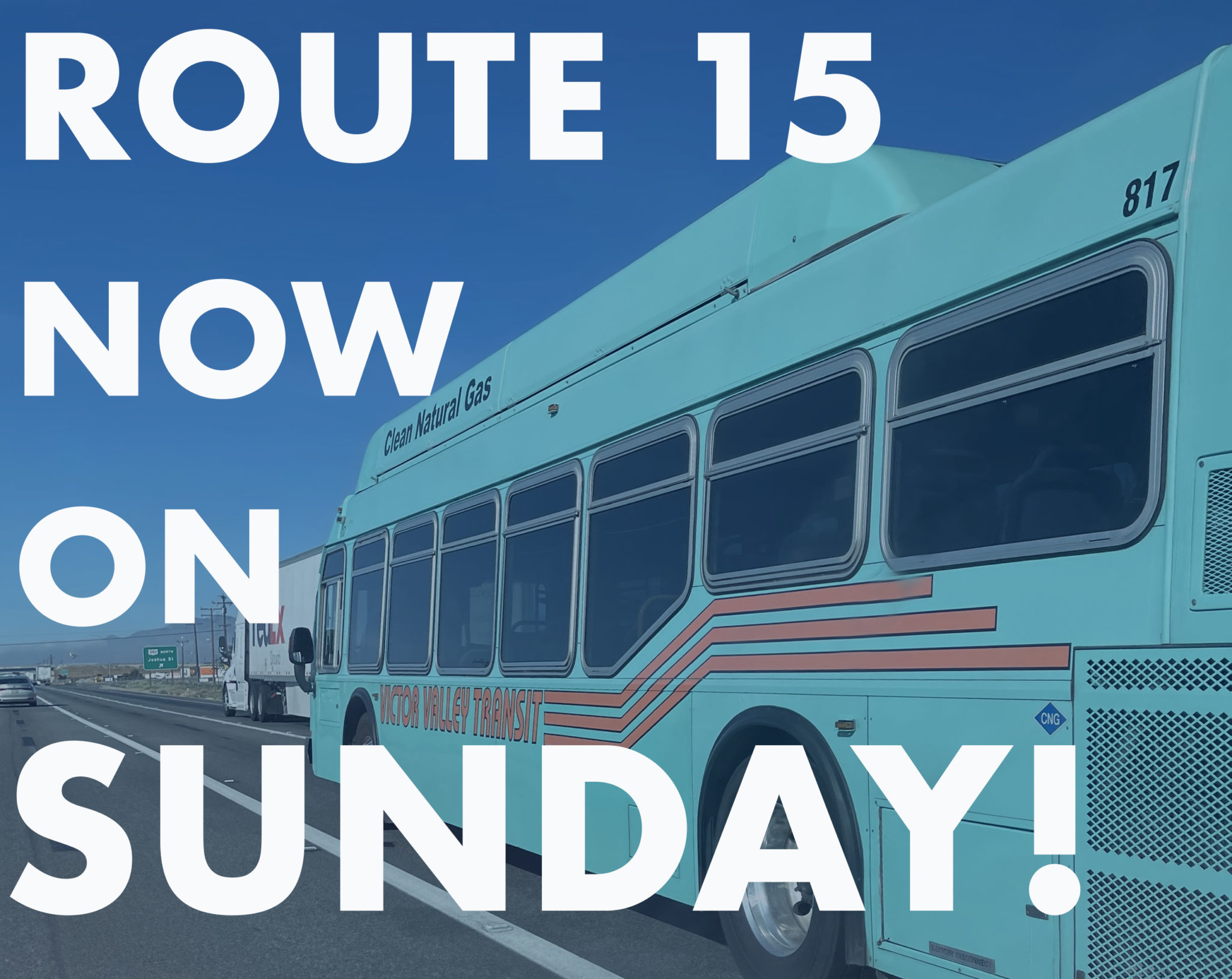 Are You Ready to Ride the Route 15 on Sunday? VVTA