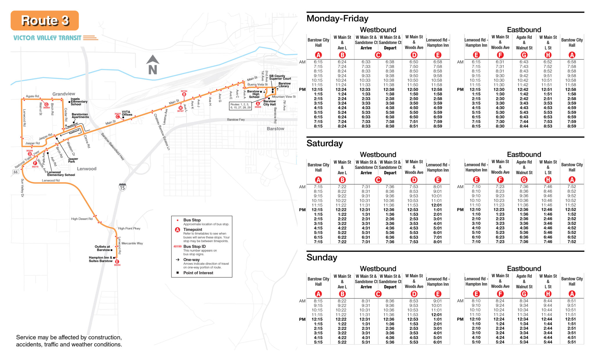 Vvta Routes Route Refresh 2024 – VVTA