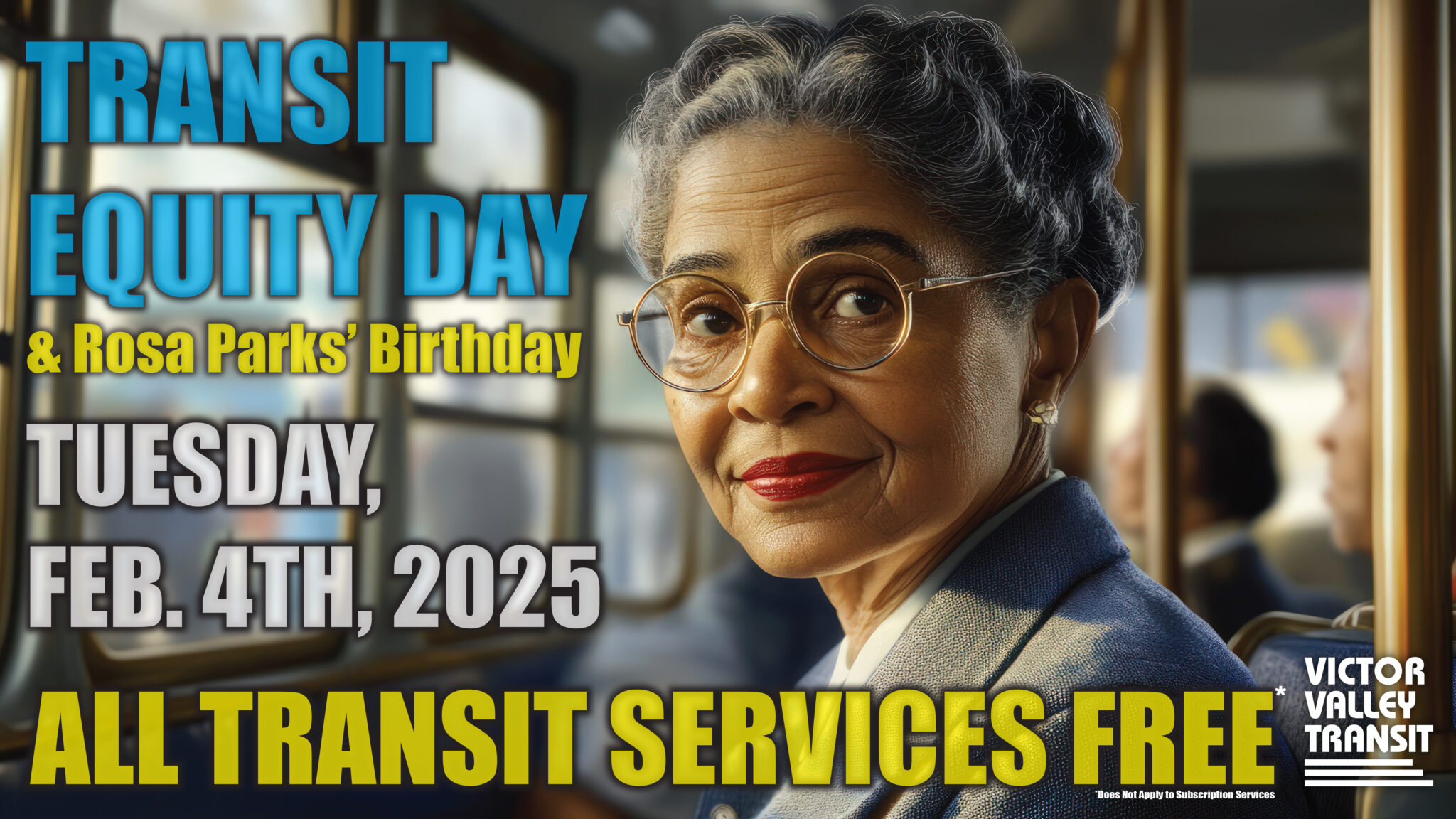 Fare Free (and More) on Transit Equity Day! – VVTA