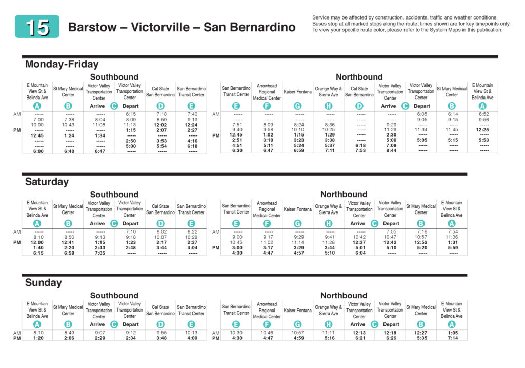 Ride Time Refresh 2025! – VVTA